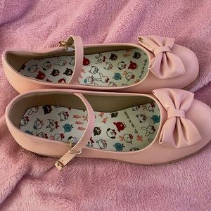 Cute pink lolita Mary Jane heels